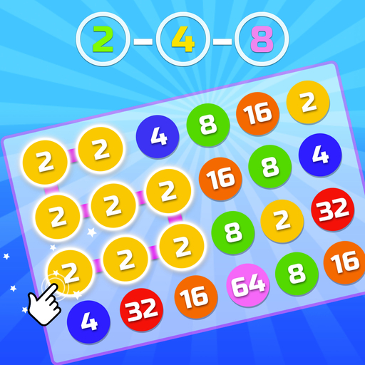 2-4-8 : link identical numbers game thumbnail