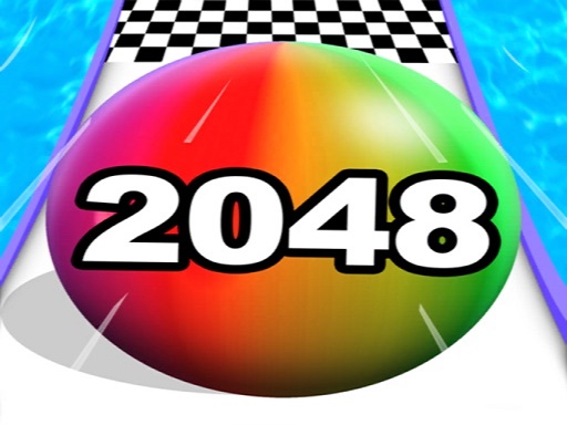 Ball Roll Color 2048 game thumbnail