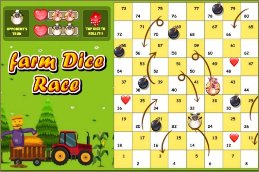 Farm Dice Race game thumbnail
