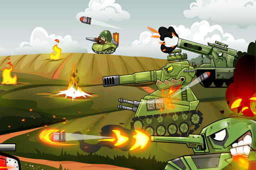 Merge Tanks: Idle Tank Merger game thumbnail